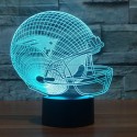 New England Patriots 3D LED Light Lamp