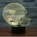 New England Patriots 3D LED Light Lamp