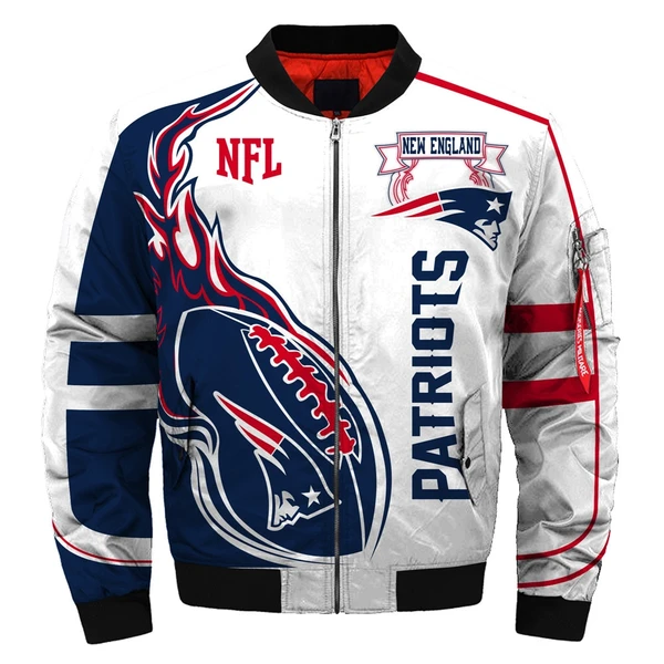 New England Patriots Bomber Jacket NEP006