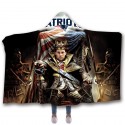 New England Patriots Classic 3D Hooded Blanket