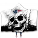 New England Patriots Classic 3D Hooded Blanket