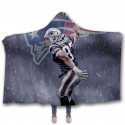 New England Patriots Classic 3D Hooded Blanket