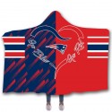 New England Patriots Classic 3D Hooded Blanket