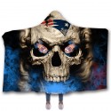 New England Patriots Classic 3D Hooded Blanket