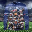 New England Patriots Hoodie 3D VIP Team