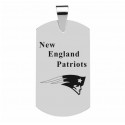 New England Patriots Titanium Steel Dog Tag