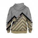 New Orleans Saints 3D Angle Hoodie