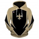 New Orleans Saints 3D Classic Hoodie