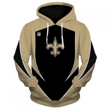 New Orleans Saints 3D Classic Hoodie