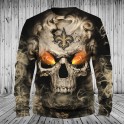 New Orleans Saints 3D Hoodie Hot Skull