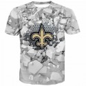 New Orleans Saints 3D Hoodie Ice