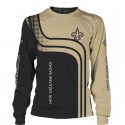 New Orleans Saints 3D Hoodie Line New