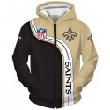 New Orleans Saints 3D Hoodie Line Sweatshirt