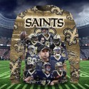 New Orleans Saints 3D Hoodie Team VIP