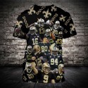 New Orleans Saints 3D Hoodie Team