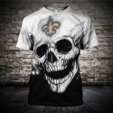 New Orleans Saints 3D Hoodie Unique Skull