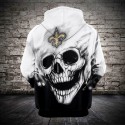 New Orleans Saints 3D Hoodie Unique Skull