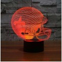 New Orleans Saints 3D LED Light Lamp