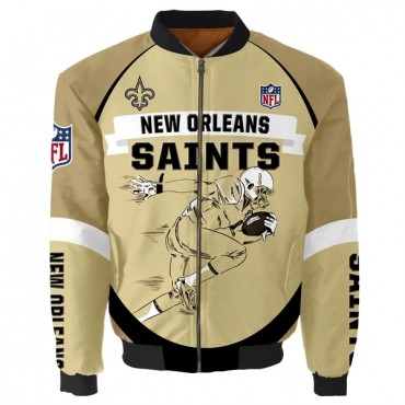 New Orleans Saints Bomber Jacket New