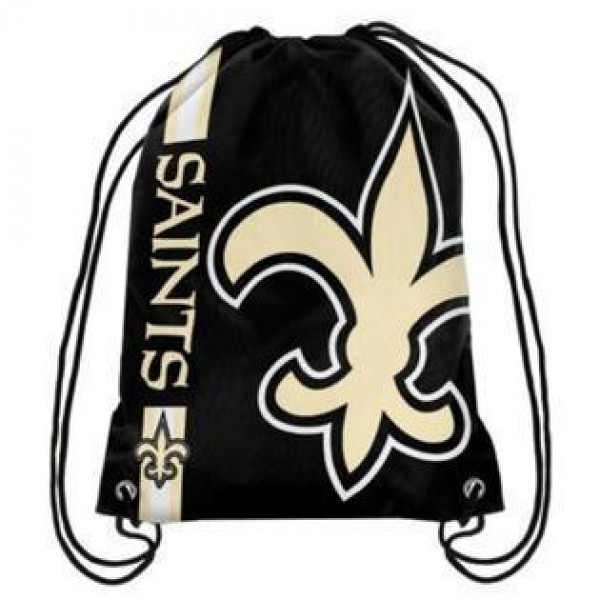 New Orleans Saints Drawstring Bag