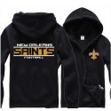 New Orleans Saints Hoodie Black