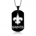 New Orleans Saints Titanium Steel Dog Tag