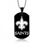 New Orleans Saints Titanium Steel Dog Tag