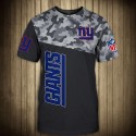 New York Giants 3D Hoodie Black and Camouflage