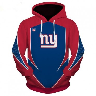 New York Giants 3D Hoodie Classic NY