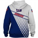 New York Giants 3D Hoodie Cool Net