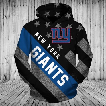 New York Giants 3D Hoodie Flag