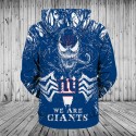 New York Giants 3D Hoodie Horror Movie Venom