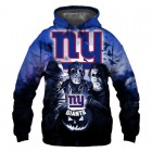 New York Giants 3D Hoodie Horror Sweatshirt