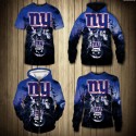 New York Giants 3D Hoodie Horror Sweatshirt