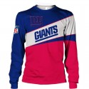 New York Giants 3D Hoodie Purple Sweatshirt