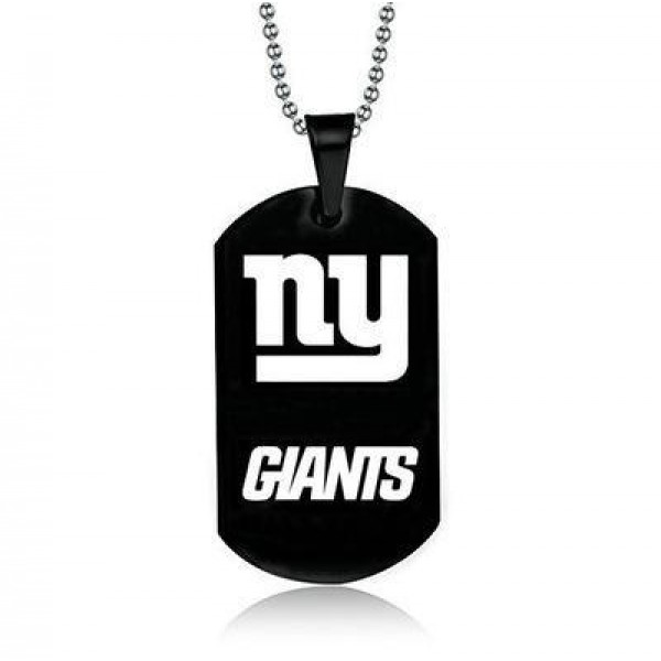 New York Giants Titanium Steel Dog Tag