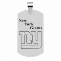 New York Giants Titanium Steel Dog Tag