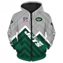 New York Jets 3D Hoodie Angle