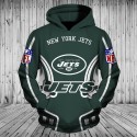 New York Jets 3D Hoodie Classic