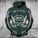 New York Jets 3D Hoodie Classic