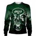 New York Jets 3D Hoodie Horror Sweatshirt