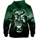 New York Jets 3D Hoodie Horror Sweatshirt