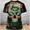 New York Jets 3D Hoodie Hot Skull