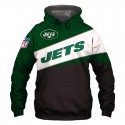 New York Jets 3D Hoodie Purple Sweatshirt