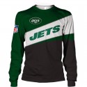 New York Jets 3D Hoodie Purple Sweatshirt