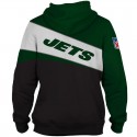 New York Jets 3D Hoodie Purple Sweatshirt