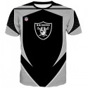 Oakland Raiders 3D Hoodie Classic Grey