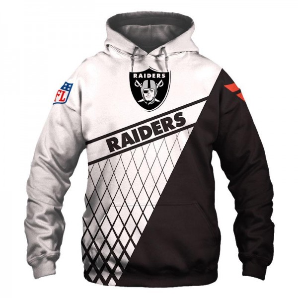 Oakland Raiders 3D Hoodie Cool Net