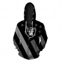 Oakland Raiders 3D Hoodie Flag