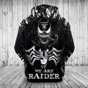 Oakland Raiders 3D Hoodie Horror Movie Venom